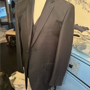 Sabine 3 Piece Black Suit Elegant Tailored Design